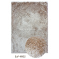 Tapis à poils longs en polyester Shaggy